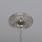 Ekena Millwork Baltimore PVC Ceiling Medallion (Canopies up to 6 1/2"), 16"OD x 3 1/2"ID x 1"P, Bright Coat Chrome CMP16BABCR - alternate 10